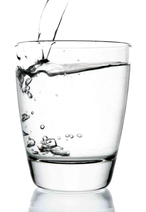 Verre d'eau pure Eauvital